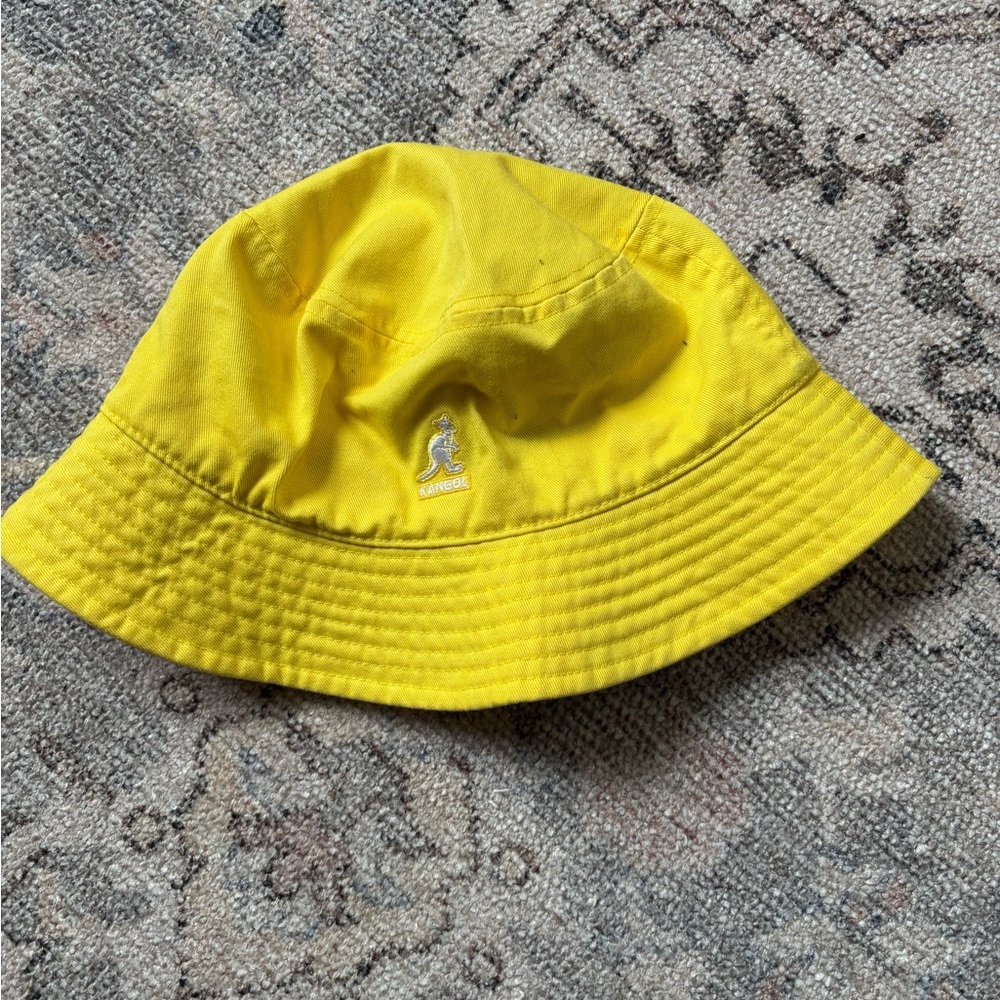 Kangol Sunlit Yellow Bucket Hat